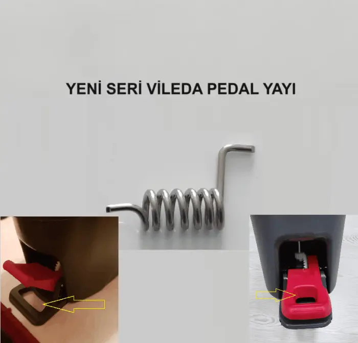 vileda pedal yayı yeni seri